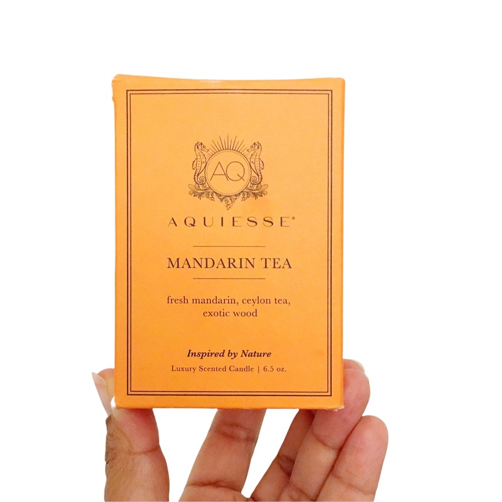 AQUIESSE Mandarin Tea Luxury Scented Candle